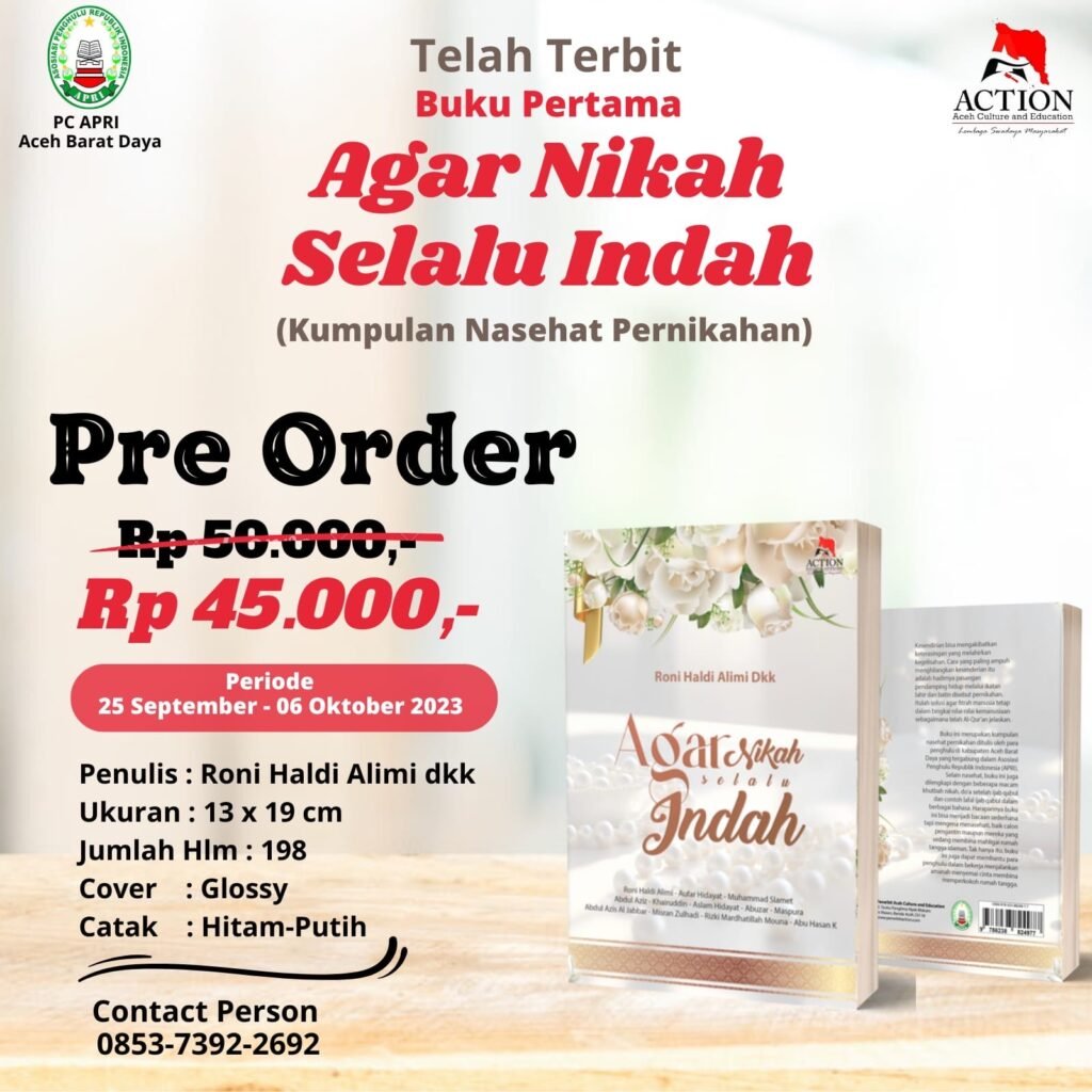 Buku Agar Nikah Selalu Indah