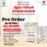 Buku Agar Nikah Selalu Indah