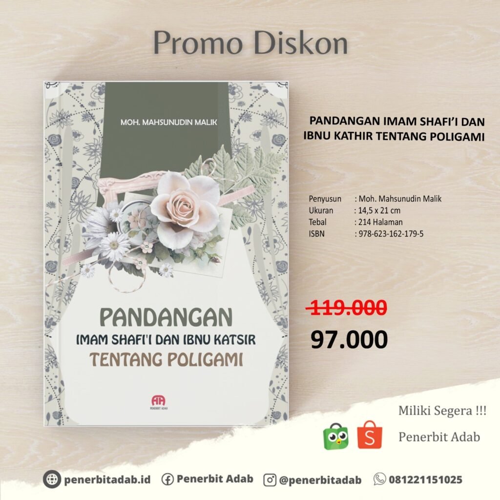Buku Pandangan Imam Shafi’i dan Ibnu Katsir Tentang Poligami